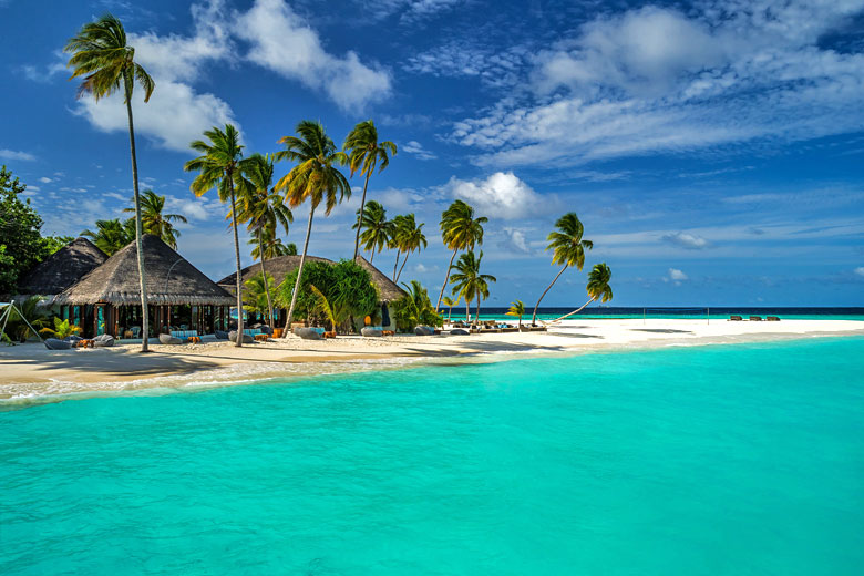 Island resort in the Maldives