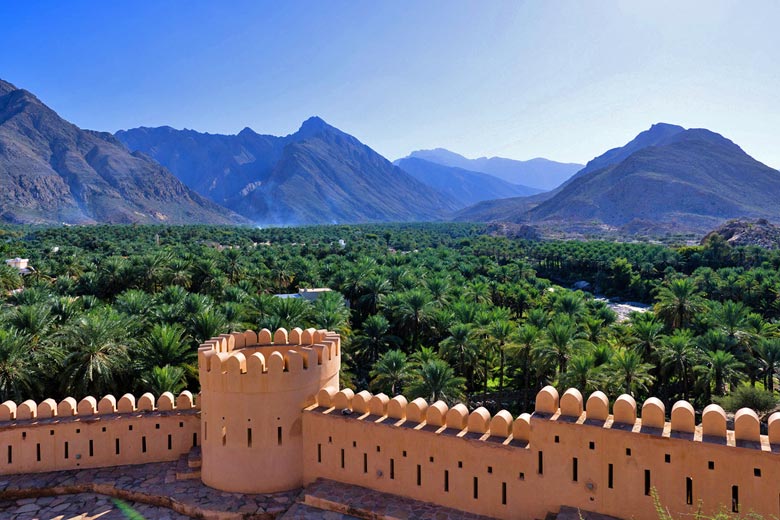 The fort and oasis of Nakhal, Oman